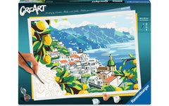 CreArt  Malen nach Zahlen Amalfiküste