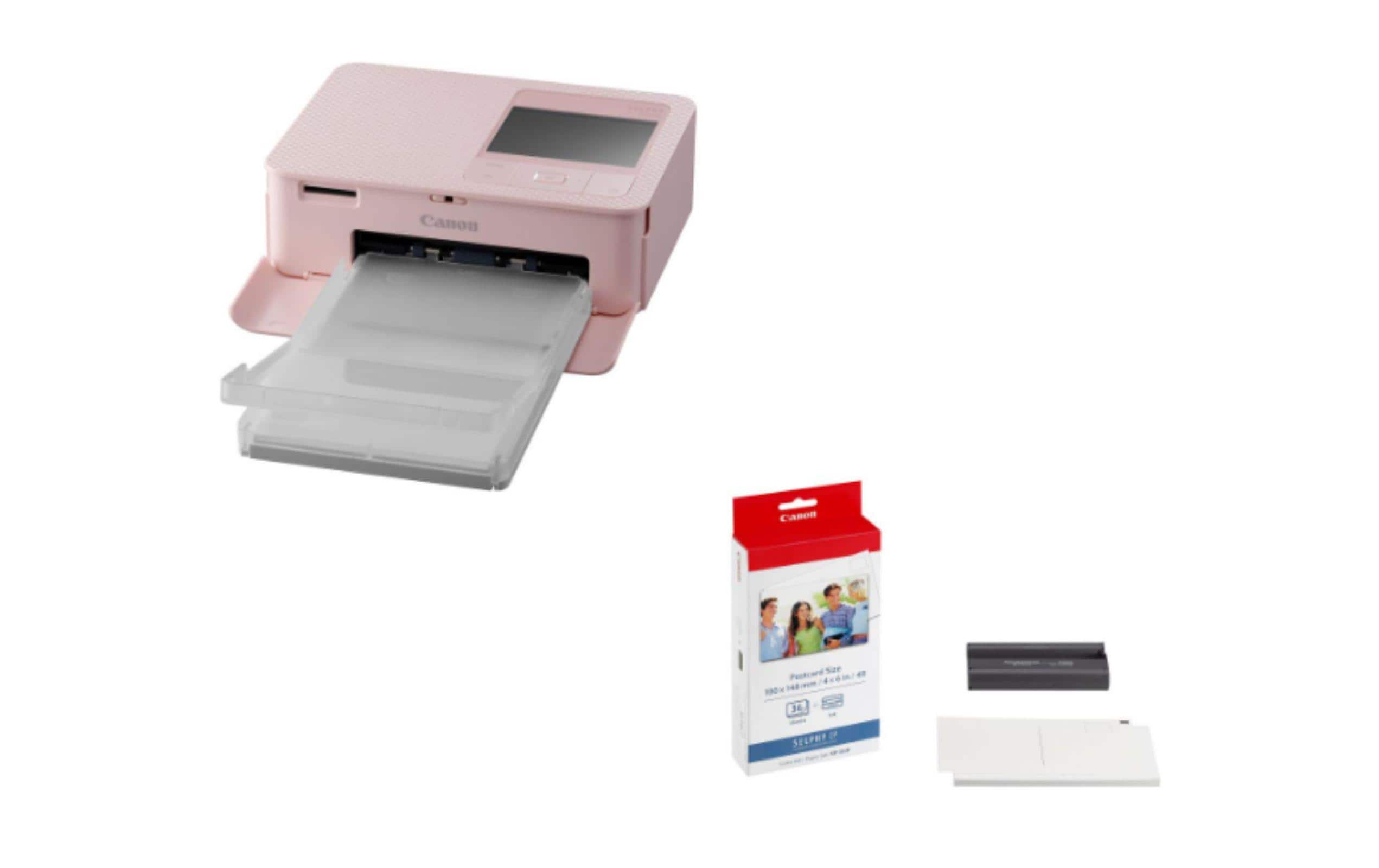 Canon Selphy CP1500 pink + KP-36IP