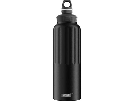 SIGG | Flasche WBM Traveller, 1.5L | Black Touch, Aluminium