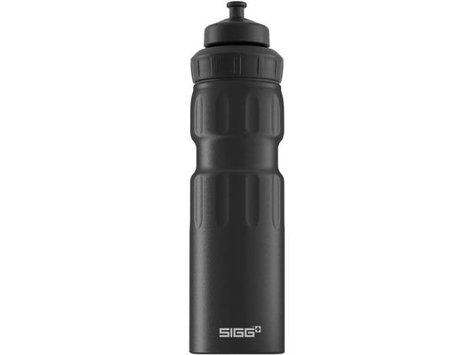 SIGG | Flasche WBM Sports, 0.75L | Black Touch, Aluminium