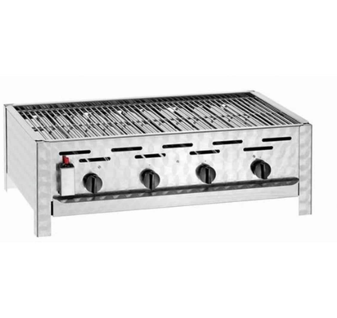 Gastrobräter PROFI 4 mit Edelstahlbrenner
