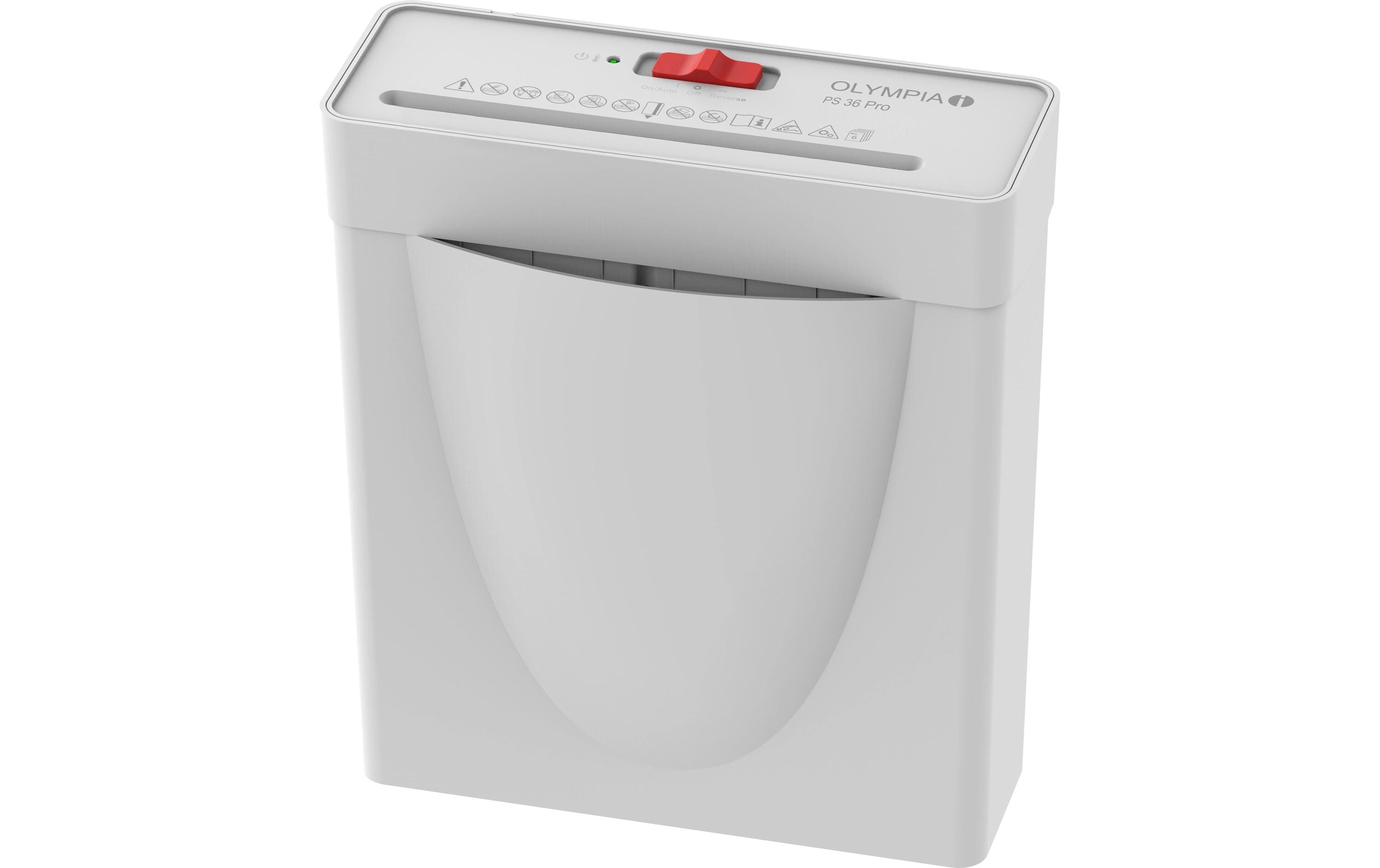Olympia Aktenvernichter PS 36, weiss