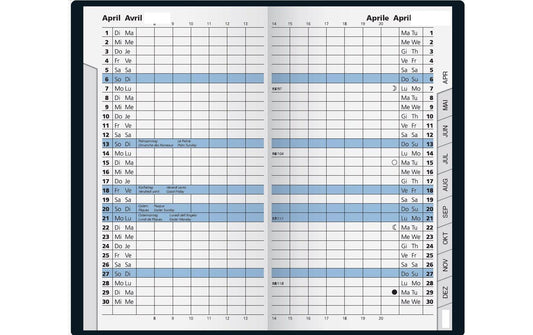 Stewo | Taschenagenda 2027 Modell 782 | 8.7 x 15.3 cm, ASSORTIERT!