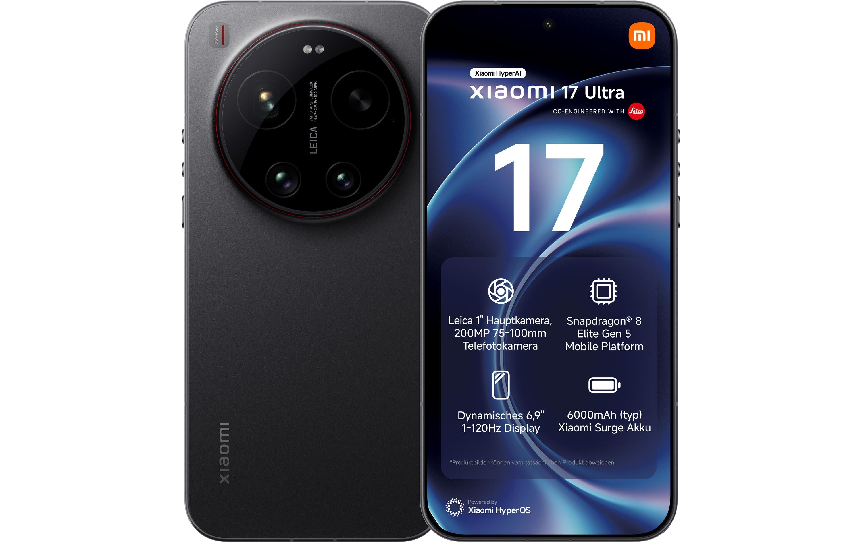 Xiaomi 17 Ultra 512GB black