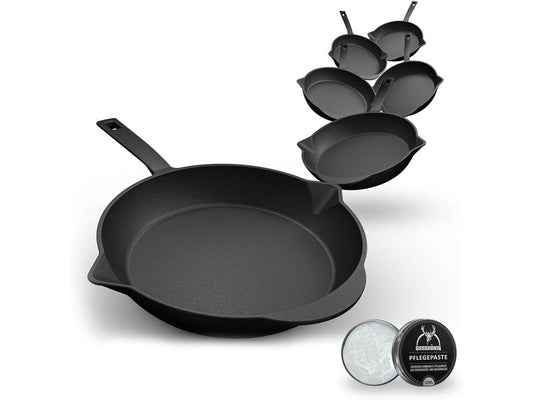 Gusskoenig | Eingebrannte Mini-Bratpfanne 6 set