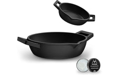 Gusskoenig | Eingebrannte runde Mini-Pfanne 2 set