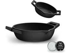 Gusskoenig | Eingebrannte runde Mini-Pfanne 2 set