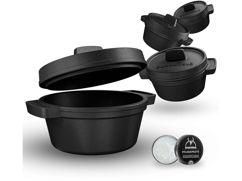 Gusskoenig | Mini Dutch Oven 4 set 300ml
