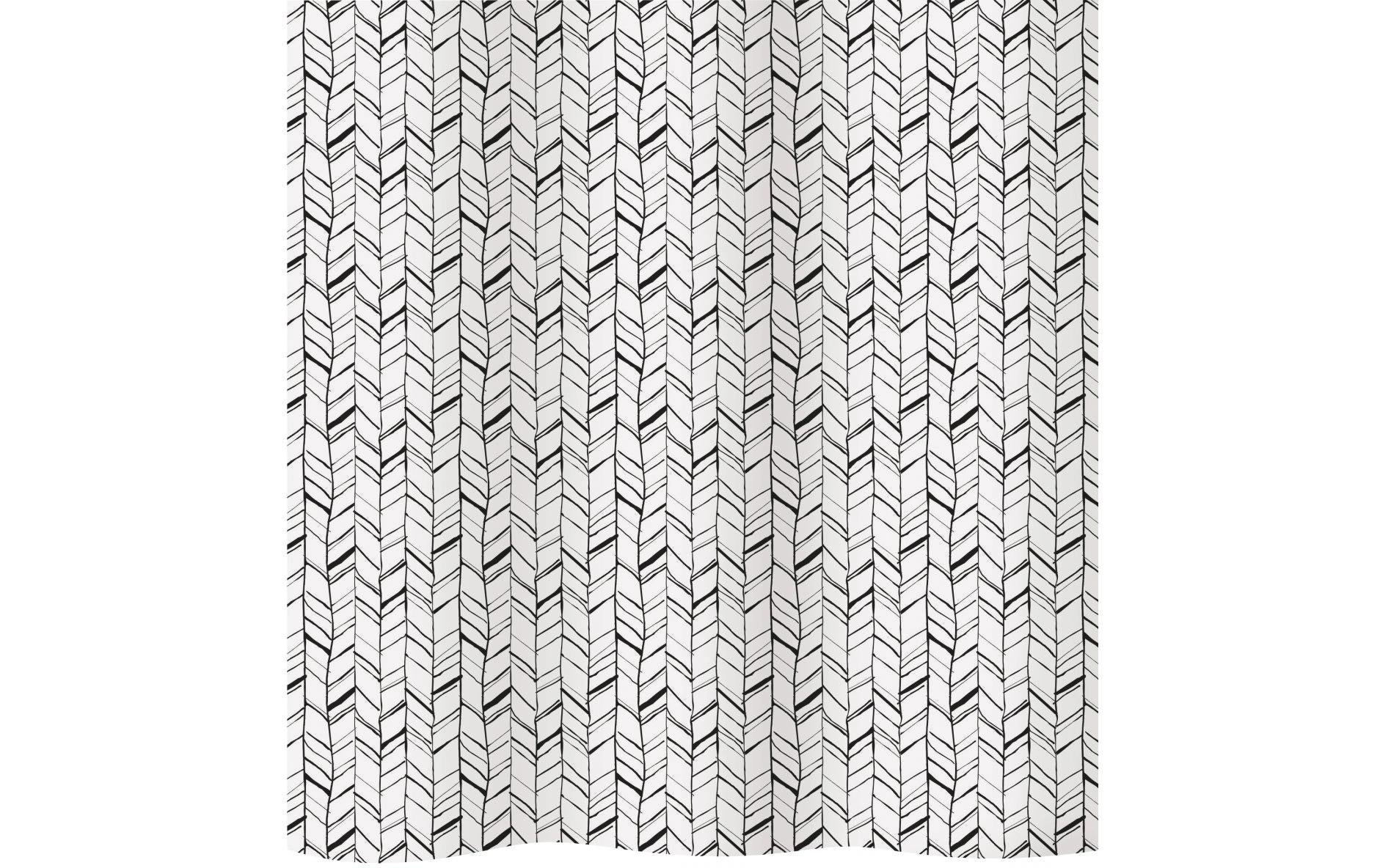 Diaqua Duschvorhang Chevron
