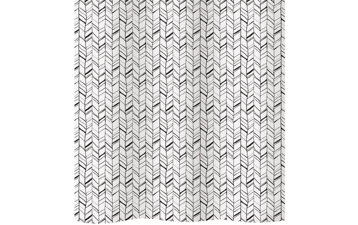 Diaqua Duschvorhang Chevron