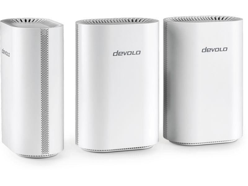 devolo | BE6500 WiFi 7 3-Pack | WiFi 7, Dual-Band, 3-Pack
