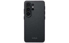 PITAKA | iPitaka Aramid Aaron Button Cairn Case | Galaxy S26 Ultra, Magsafe, schwarz / grau