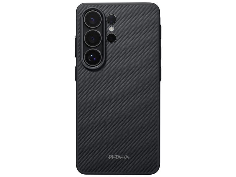 PITAKA | iPitaka Aramid Aaron Button Cairn Case | Galaxy S26 Ultra, Magsafe, schwarz / grau