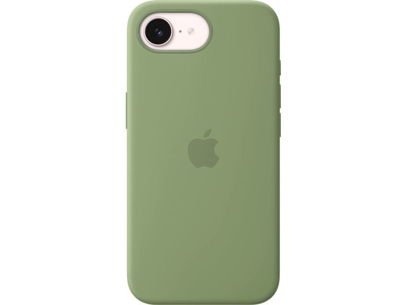Apple | Silicone Case, Mag Safe | iPhone 17e, Light Moss