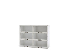 Chic Antique | Wandregal mit 6 Fächern | 37 x 50 x 14.5 cm, creme