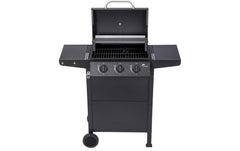 OHMEX | GASGRILL 3BSEITENTISCHEN | 51.5 x 33.5 CM, 7.5kW