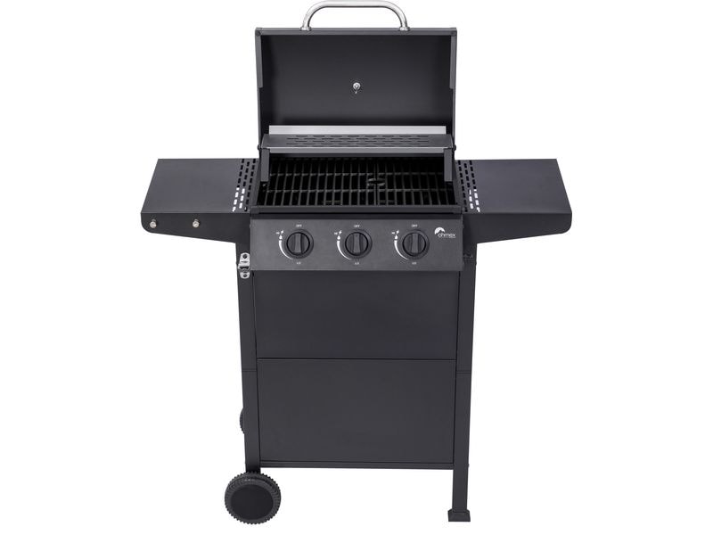 OHMEX | GASGRILL 3BSEITENTISCHEN | 51.5 x 33.5 CM, 7.5kW