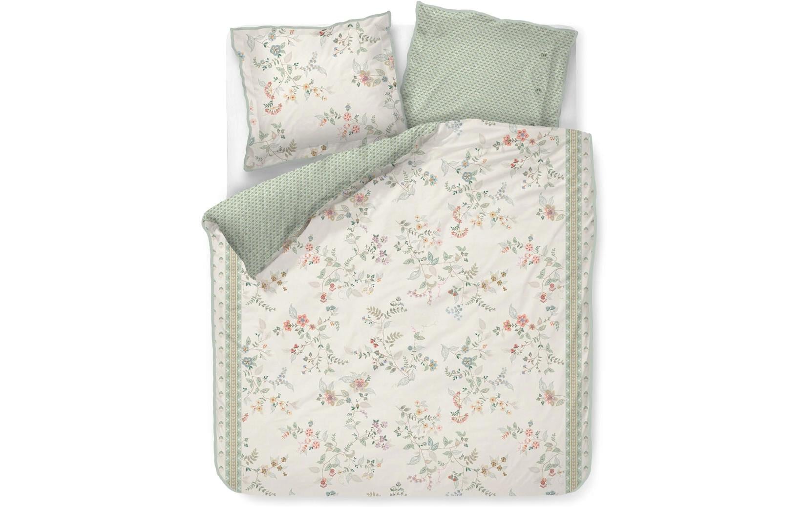 Pip Studio Kissenbezug Kili Flower, weiss