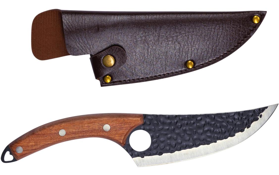 BBQ-Messer S mit Holzgriff