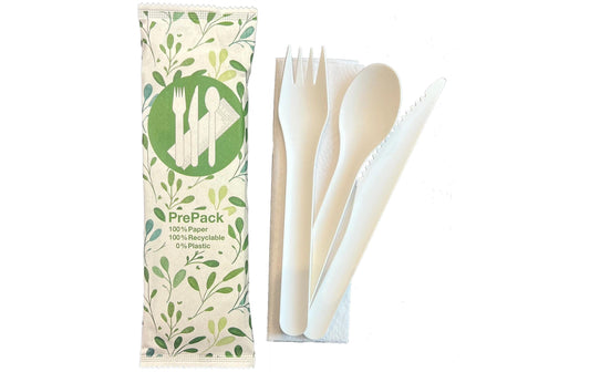Pochetta Besteckset Weiss, 200 Stk.