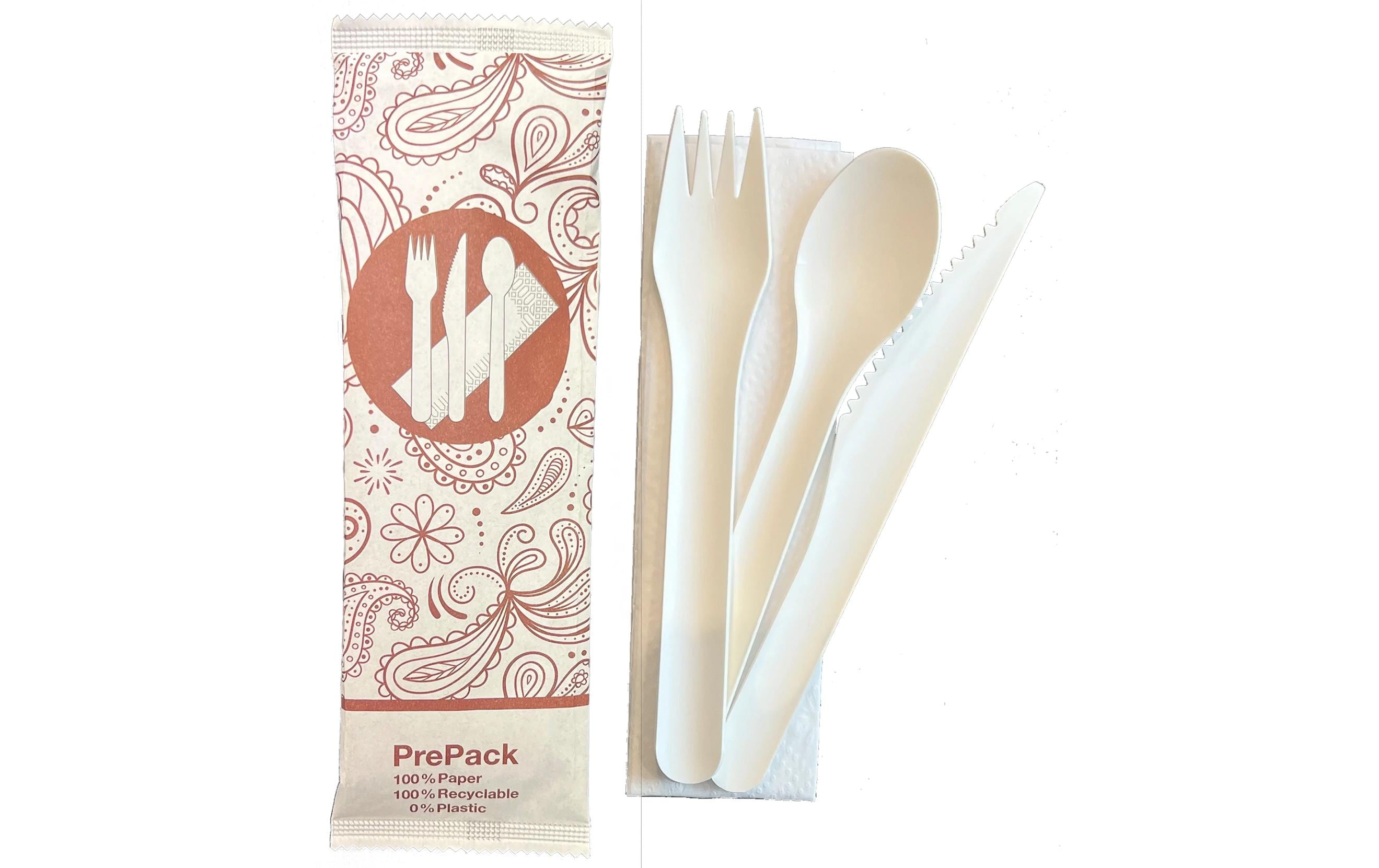 Pochetta Besteckset Weiss, 200 Stk.