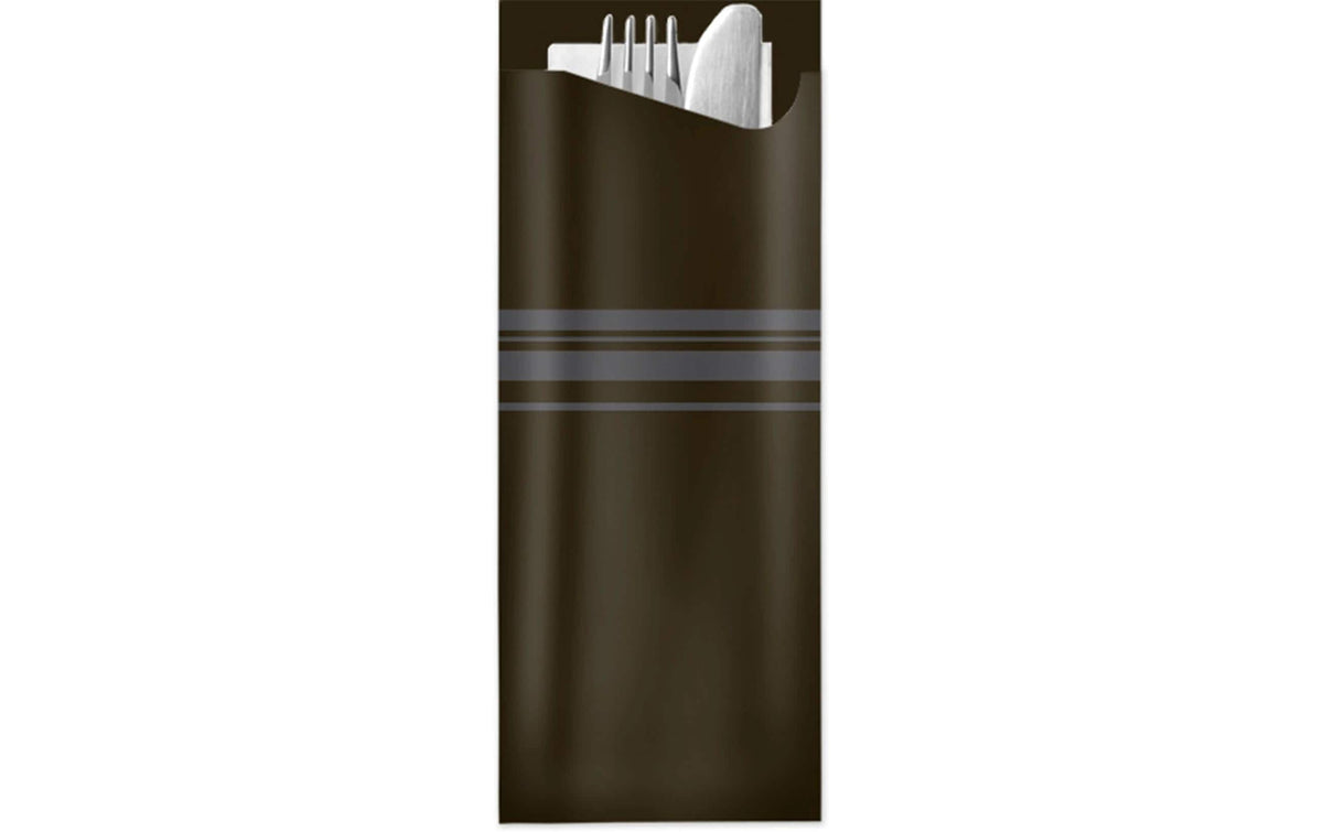 Pochetta Besteckset 100 Stk., Schwarz