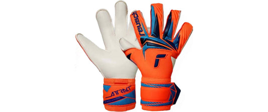 reusch | Attrakt Gold X Evolution | Grösse: 9, Farbe: shocking orange/blau