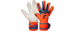 reusch | Attrakt Gold X Evolution | Grösse: 8, Farbe: shocking orange/blau