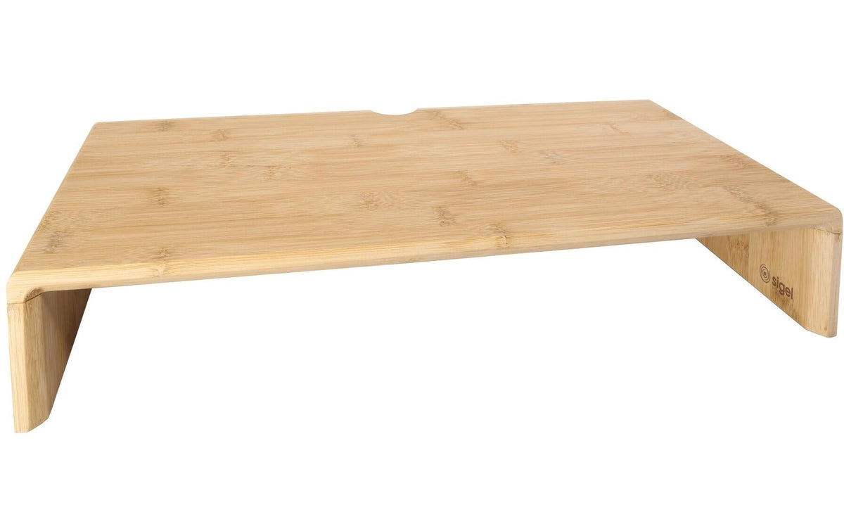 Sigel Monitorständer Eyestyle, Bambus
