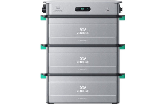 Zendure | SolarFlow 2400 AC 8,64kWh Kit | mit 3x AB3000X Erweiterungsbatterie