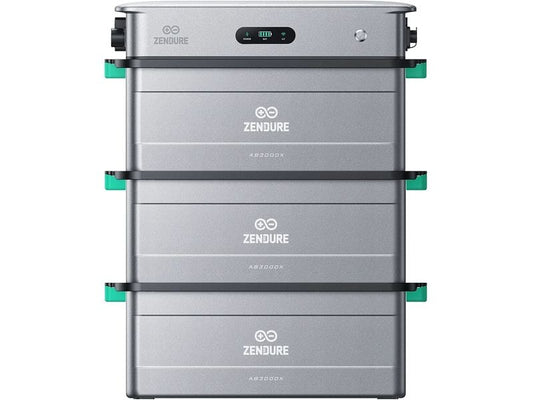 Zendure | SolarFlow 2400 AC 8,64kWh Kit | mit 3x AB3000X Erweiterungsbatterie