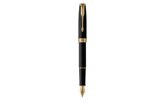 Parker Füllfederhalter Sonnet Black Mat. GC