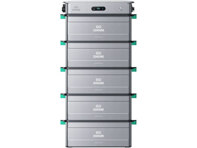 Zendure | SolarFlow 2400 AC 14,40kWh Kit | mit 5x AB3000X Erweiterungsbatterie