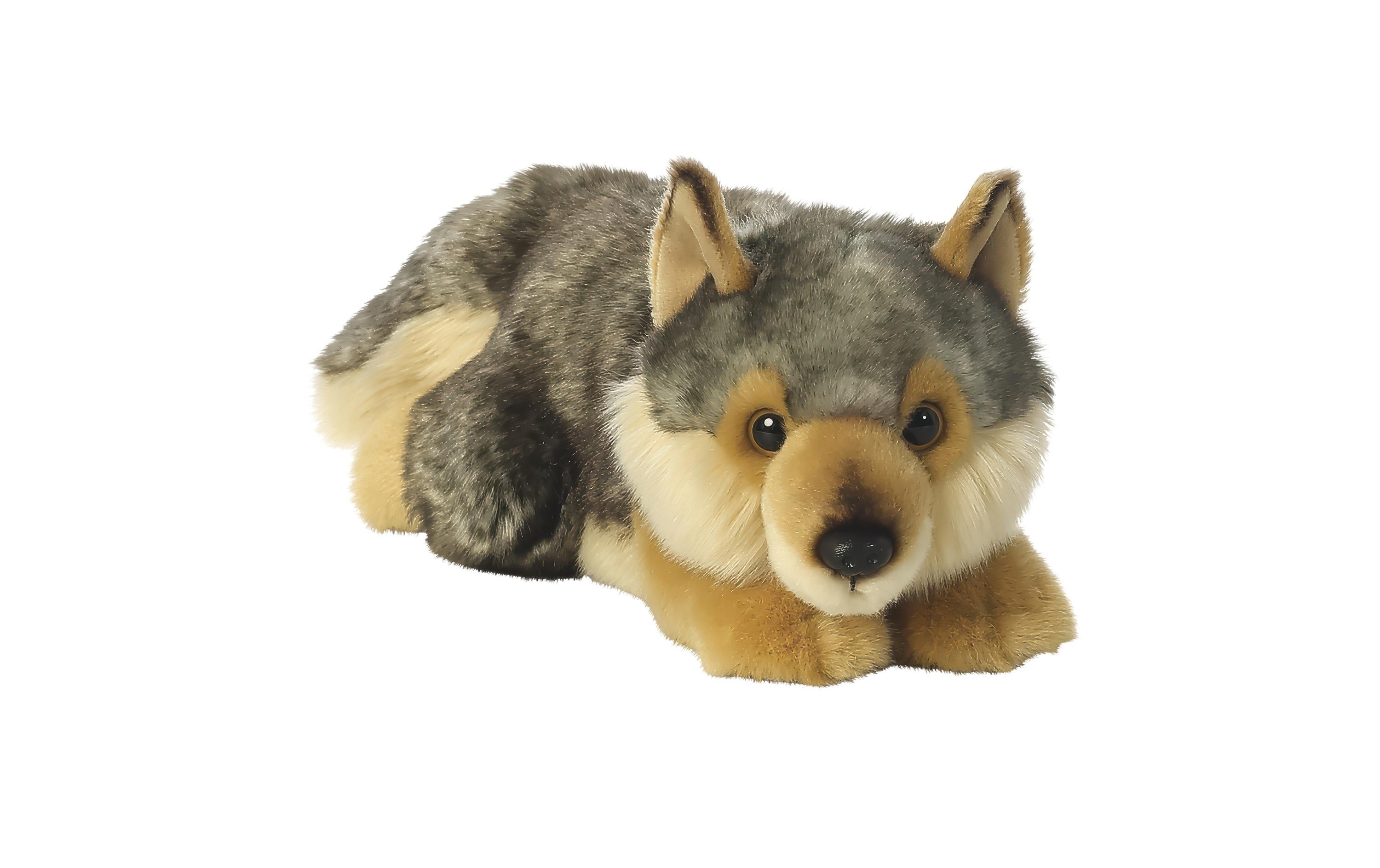 MiYoni Wolf Lying