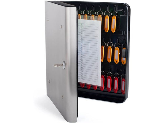 Pavo | Deluxe Schlüsselschrank 54 Schlüssel | zur Wandbefestigung, aus massivem Metall