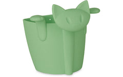 Koziol Teesieb MIAOU nature leaf green