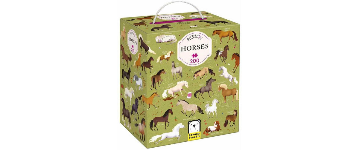 Puzzle Puzzlover Horses