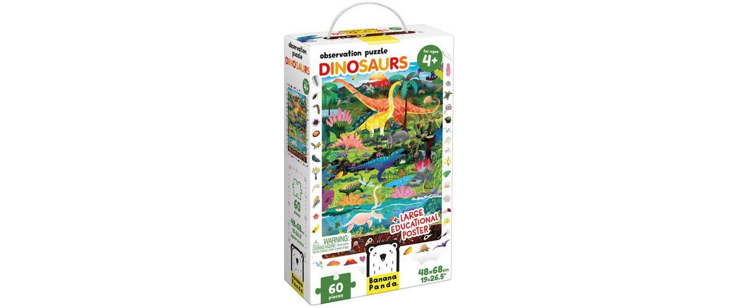 Puzzle Observation Dinosaurs