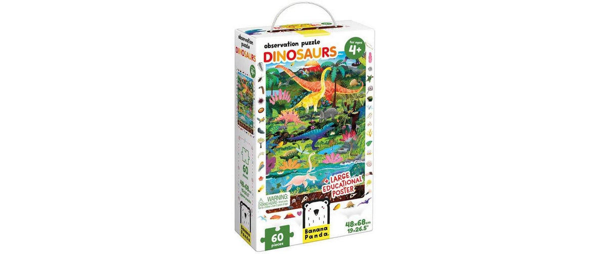 Puzzle Observation Dinosaurs