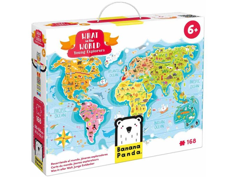 Banana Panda | Puzzle What in the World. Young Explorers