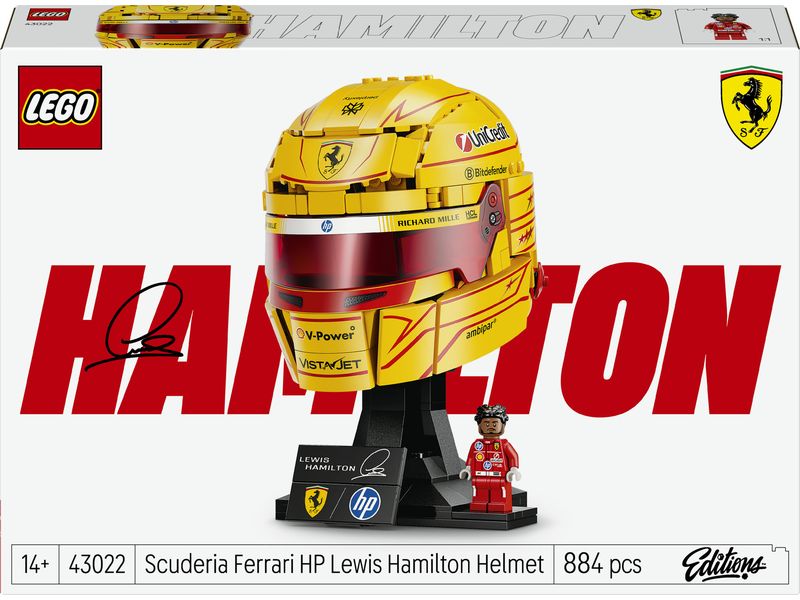 LEGO® | Scuderia Ferrari HP Lewis Hamilton Helm | LEGO Special Edition V 2026