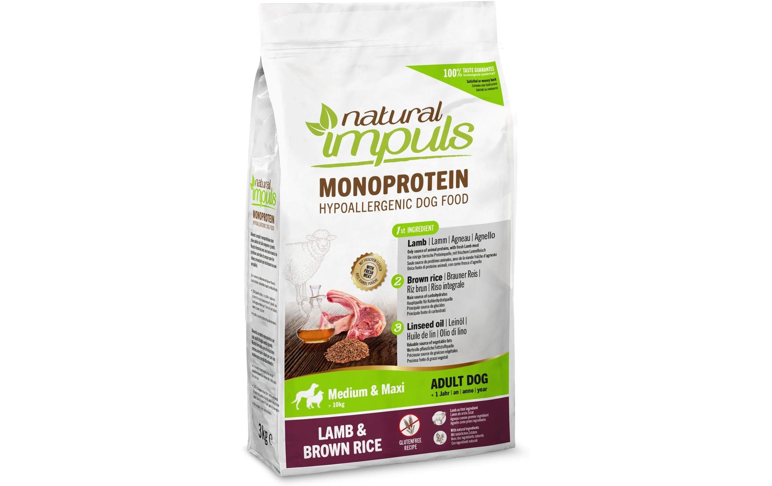 Natural Impuls Adult Med/Max Lamm