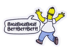 Swissmeme | Patch 10.5x6.5 cm | BierBierBier!Bett!Bett!Bett