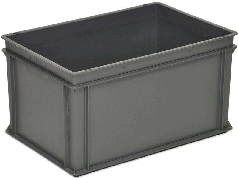 Utz | RAKO Stapelbehälter Oeco-Line | 600x400x323mm,PP UIC,dunkelgrau