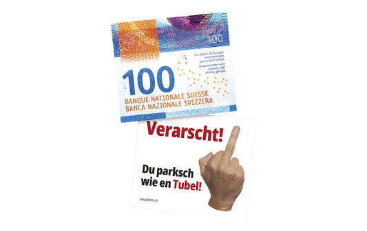 SwissMeme Karte Verarscht