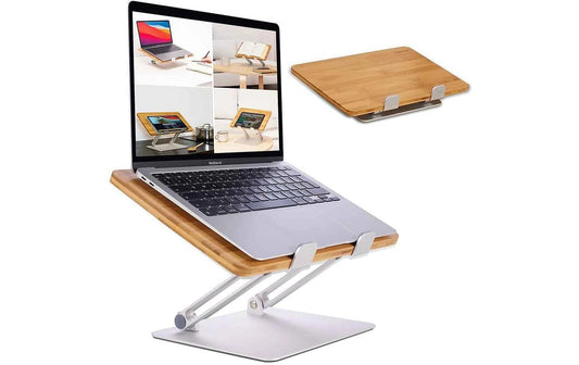 Hennez Laptopständer Linus Bambus