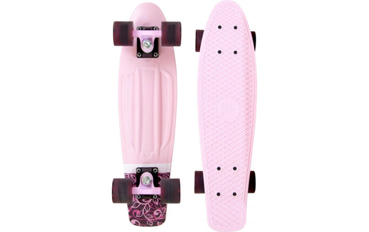 Slide | Cruiser Board 22-Zoll | Pink Flower