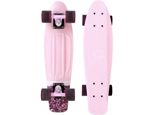 Slide | Cruiser Board 22-Zoll | Pink Flower