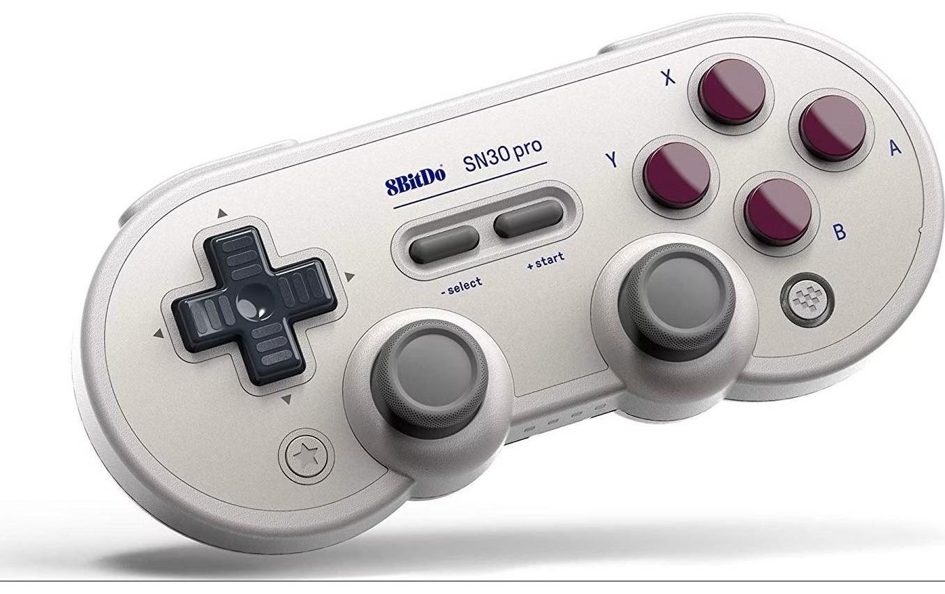 8BitDo SN30 Pro Wireless Controller white