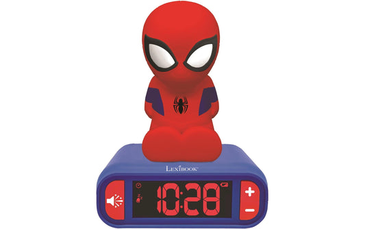Lexibook | Alarm Clock Night Light 3D SpiderMan